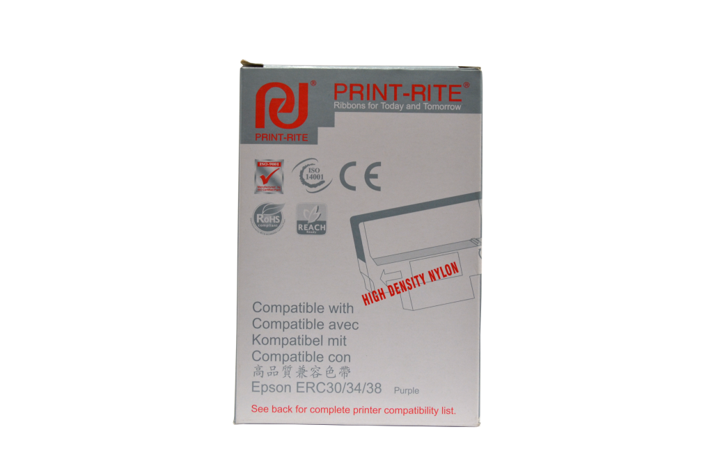 Epson ERC30/ ERC34/ ERC38 Purle Compatible Ribbon